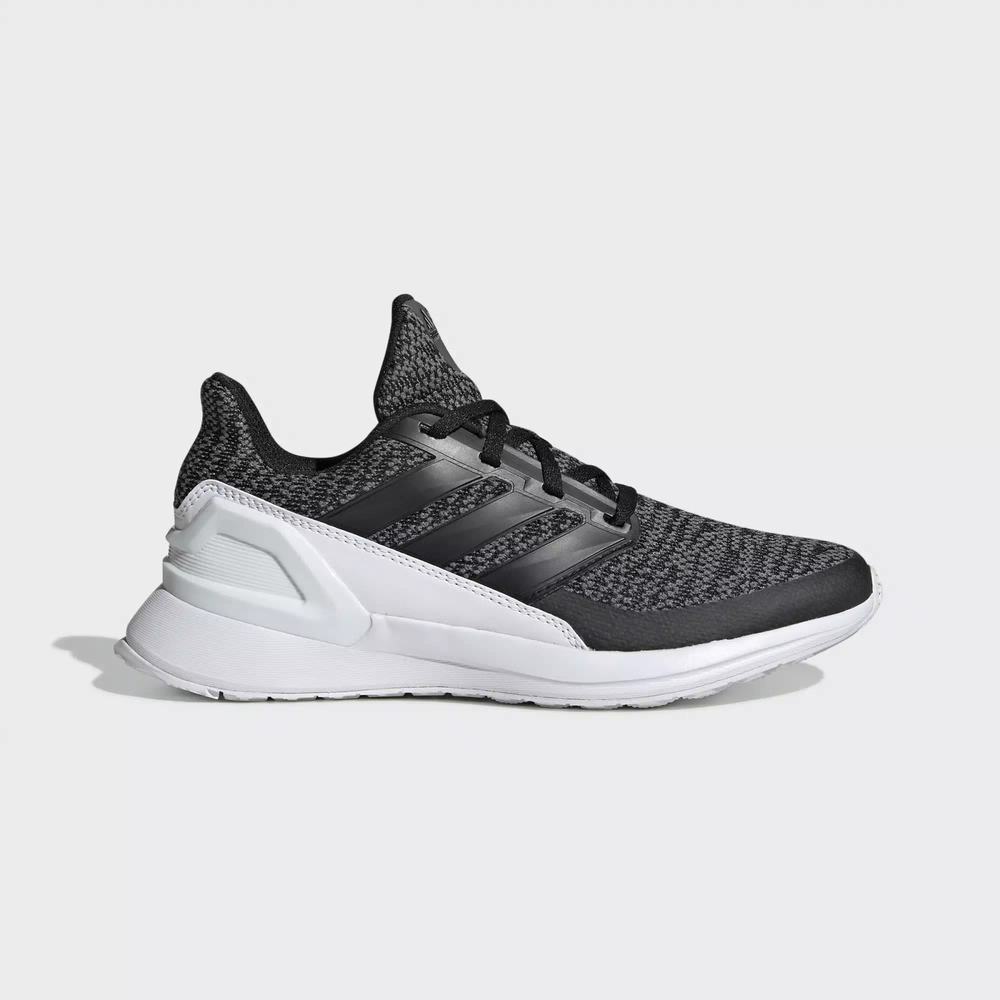 Adidas RapidaRun Tenis Para Correr Negros Para Niña (MX-81512)
